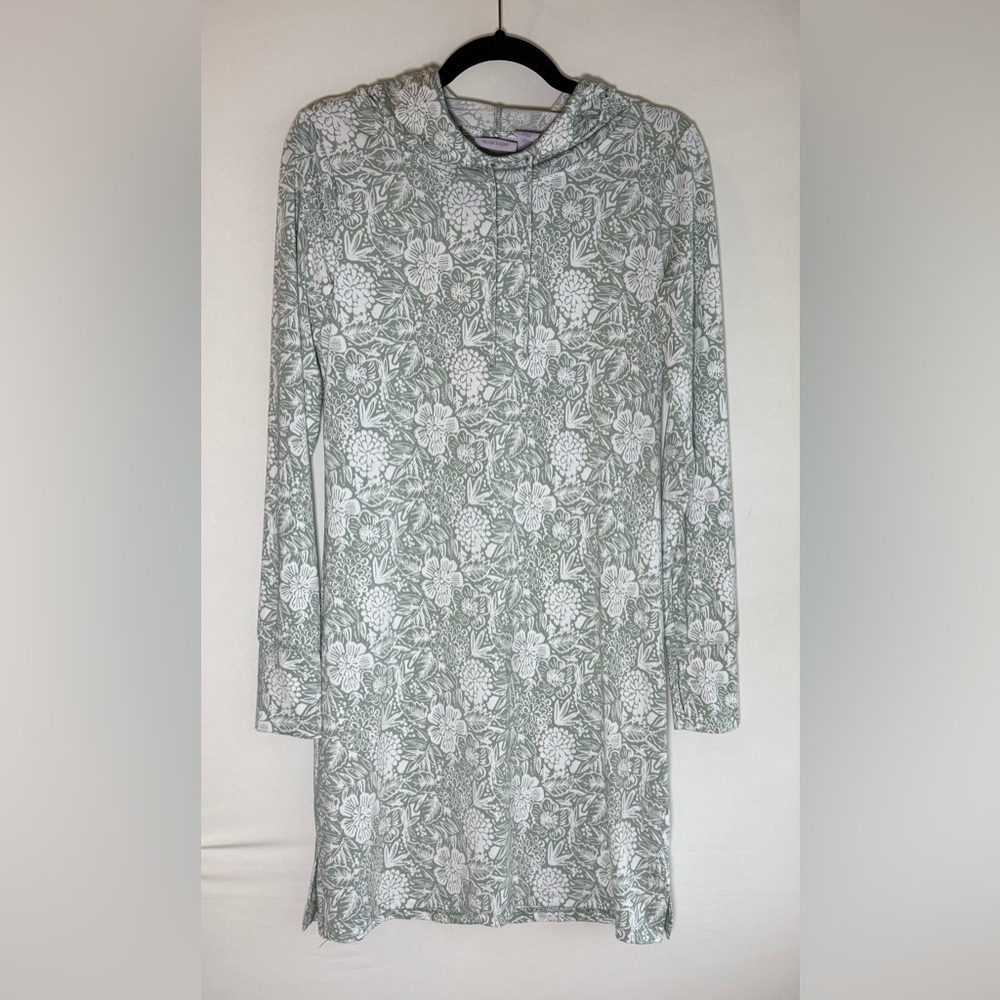 Willow Blossom hooded long sleeve spf dress • Women’s small